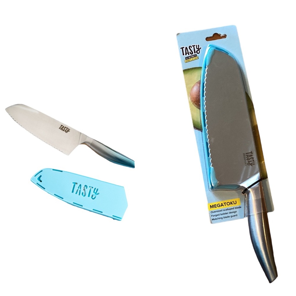 Tasty Stainless Steel Megatoku Oversized Santorum Knife